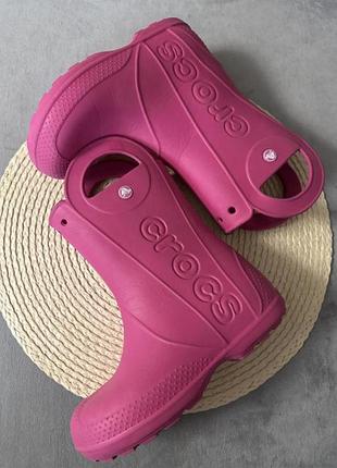 Crocs гумові чоботи стан на фото