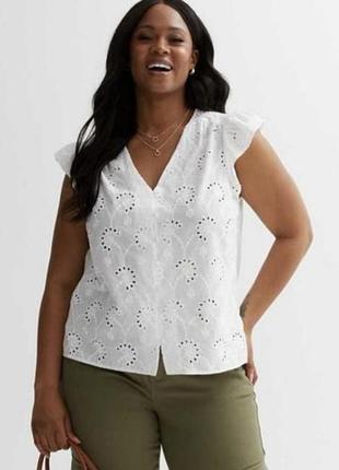 Вишита блуза new look р. 24/52/6xl