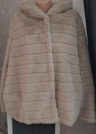 Красивая шубка из эко меха