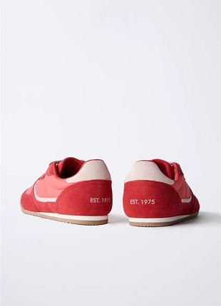 Кроссовки zara кожа 3