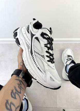 Білі чоловічі кросівки bs-x new u white, чоловічі демісезонні кросівки