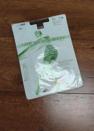 Чорні корегуючі та формуючі колготки з ефектом пуш ап.