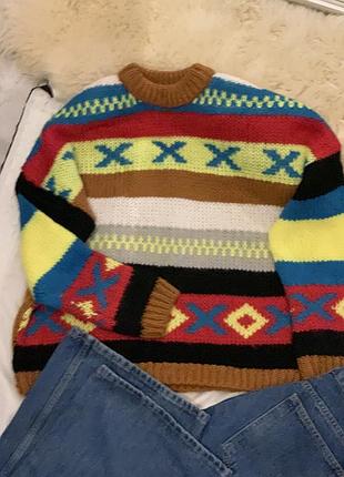 Трендовый свитерок оверсайз от h&m