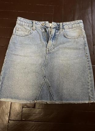 Джинсова спідниця
