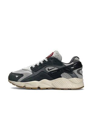 👟 жіночі кросівки nike air huarache grey black 👟