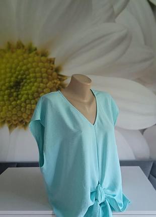 Блуза"бирюзовая лагуна"