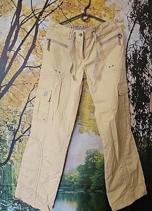 Тренінгів, спортивні штани з карманами. натуральні.