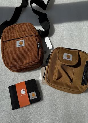 Набор кархартт вип сумка гаманець кепка