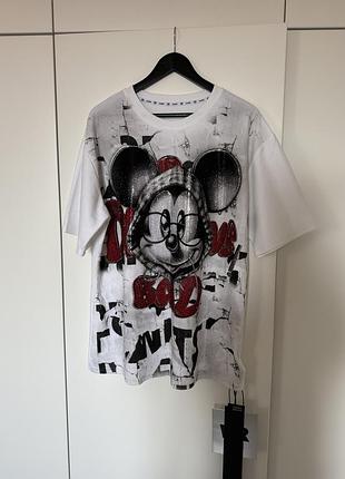 Футболка зі стразами mickey mouse