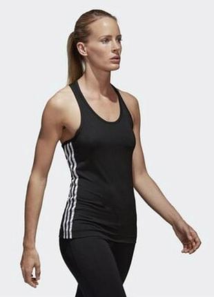 Женская спортивная майка adidas черная