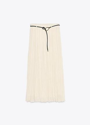 Шифонова спідниця максі zara