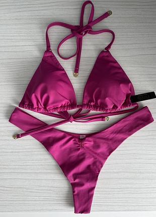 Купальник victoria’s secret swim топ s, m, плавки s, m. вікторія сікрет