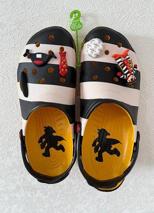 Рідкісні crocs mcdonald's x hamburglar limited 43-44 чорно-білі оригінальні єдині в україні