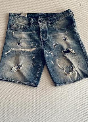 Шорти джинсові чоловічі diesel розмір 32, стан відмінний