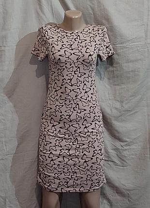 Платье с бабочками