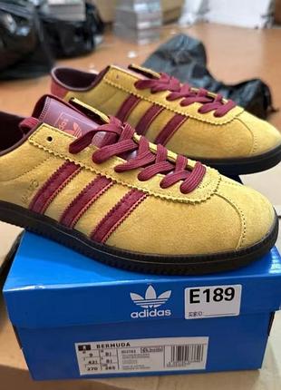 Кроссовки adidas yellow/burgundy city series malmo   42 р
