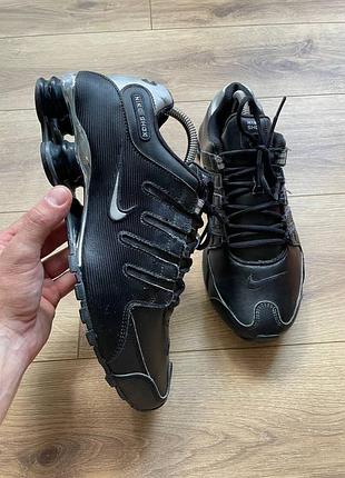 Мужские винтажные кроссовки фирмы nike shox оригинал