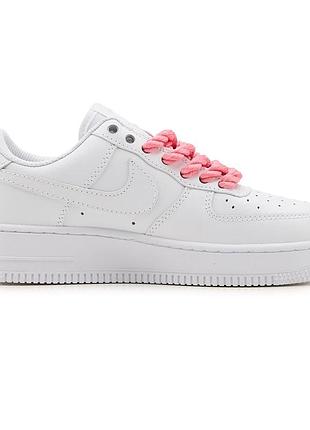 Nike air force 1 rope laces pink