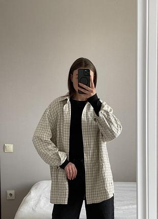 Сорочка в клітинку