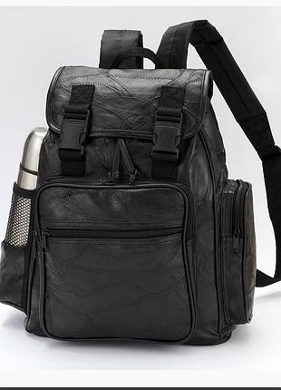 Кожаный рюкзак!