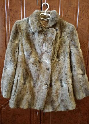 Шуба вінтажна з натурального хутра