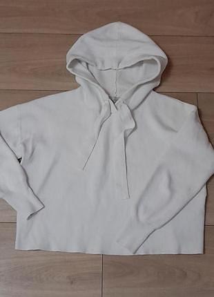 Укороченный худи топ