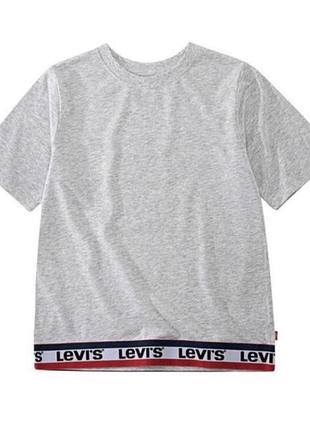 Нова футболка levi's для дівчинки 6-7 років