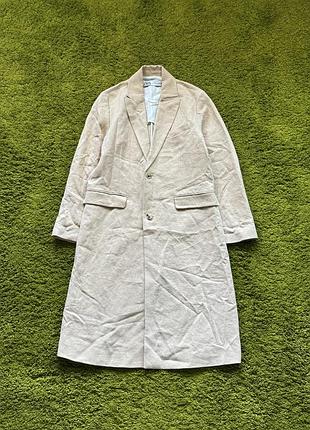 Zara 100% конопля стильний тренч пальто зі свіжих колекцій