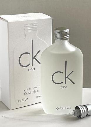 Оригінал. тулетна вода ck one від calvin klein 50 мл