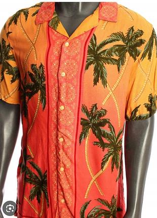 Рубашка яркая мужская