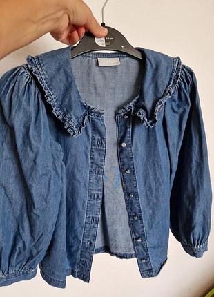 Блуза тонкий джинс