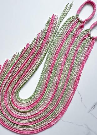 Косички на гумках