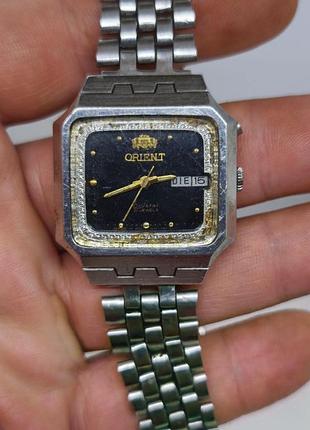 сочетающиеся наручные механические часы ориент orient автоподзавод с браслетом мужские наручные механическое время orient с автоподзаводом календарем