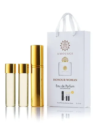 Amouage honour woman edp 3х15 мл trio bag (22317)