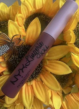 Оригінал nyx professional makeup lip lingerie xxl рідка матова помада для губ 24 strip tease