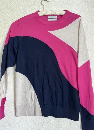 Яскрава тоненька вовняна кофта л