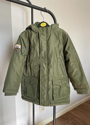 Куртка-парка lupilu на хлопчика 3-4 років
