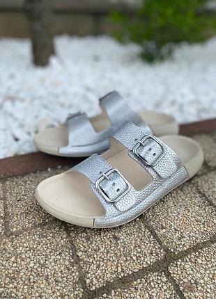 Шльопанці шкіряні оригінал ecco cozmo 206833 рр.36