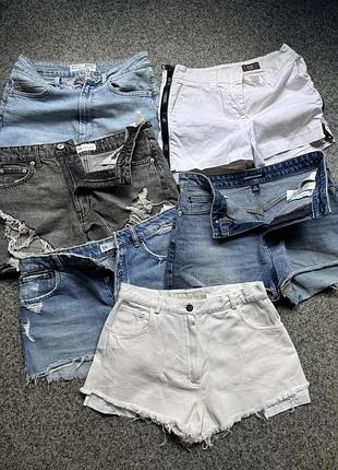 Розпродаж, sale 🔥брендових шортів m/l,  38/46 розмір zara, calvin klein,  iceberg