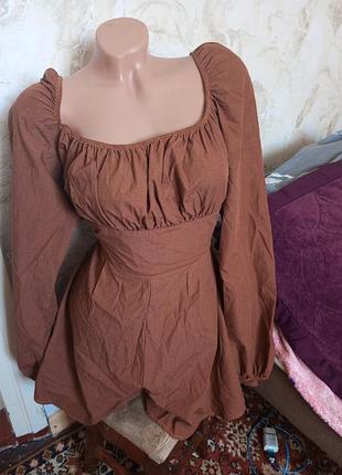 Ромпер комбинезон с открытой спинкой