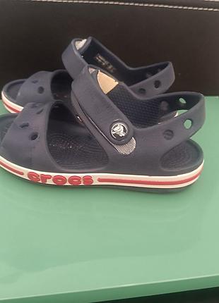 Сандалії crocs на хлопчика розмір 10