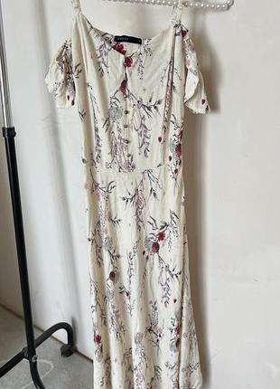 Літня сукня з квітковим принтом