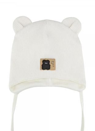 Шапка на зав'язках для малят