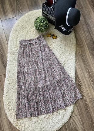 Довга спідниця плісе