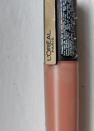 Помада l'oreal #110 i empower рідка нова нюдова