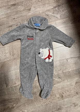 Человечек слип ромпер carters 0-3 месяца 56 62 см в идеальном состоянии