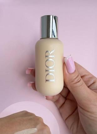 Dior backstage face & body - тональна основа для обличчя и тіла - 0w