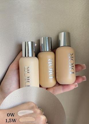 Dior backstage face & body - тональна основа для обличчя и тіла