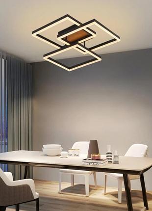 Светодиодная люстра mtd132 дерево