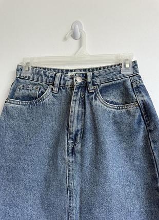 Джинсова спідниця 3